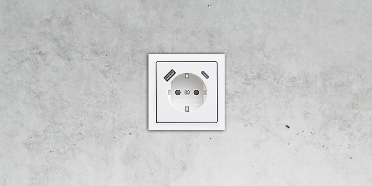 SCHUKO® USB-Steckdose bei EMS Elektro & Klimatechnik GmbH in Wurzen