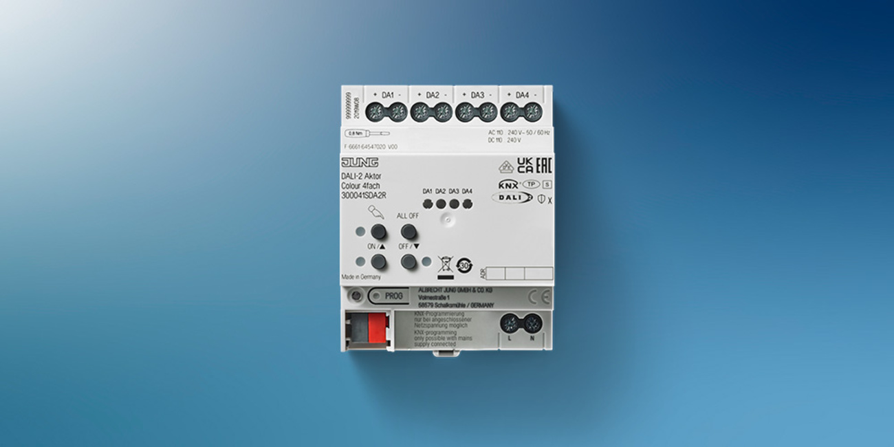 KNX DALI 2 Gateway Colour bei EMS Elektro & Klimatechnik GmbH in Wurzen